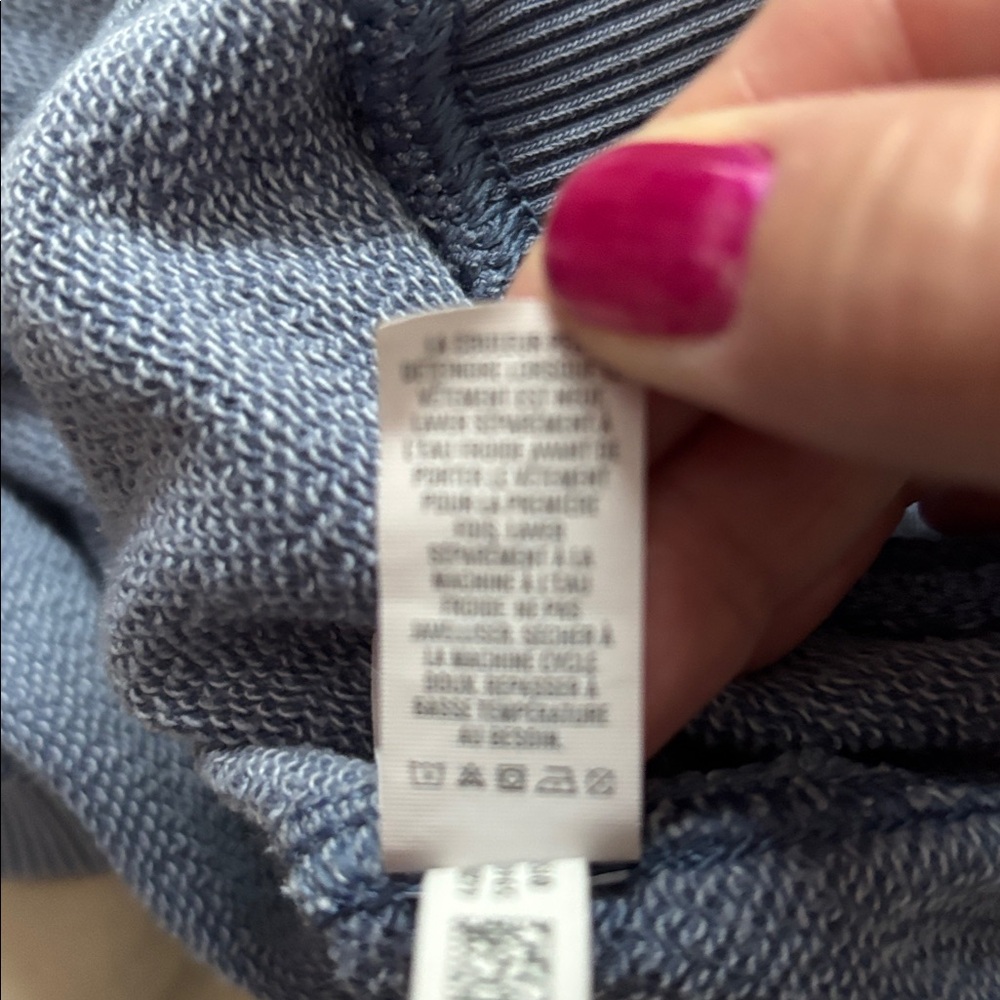 Aerie Women's Light blue 1/4 zip sweatshirt size small - Picture 6 of 7